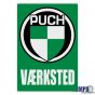 Vaerksted Sticker Puch Deens