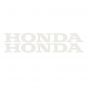 Stickerset Honda Woord Wit 22CM
