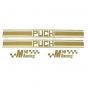 Stickerset Puch M50 Racing Goud