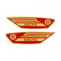 Stickerset Special Sachs Rood/Geel