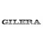 Sticker Gilera Turbo Snijtekst Antraciet 230X30MM