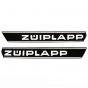 Tankstickers Zuiplapp Zwart/Wit 517