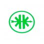 Transfer KK Logo Kreidler - Groen - 45MM