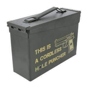 Ammo Box .30 Cal Metaal "Hole Puncher"