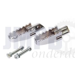 Voetstepset Voorzijde Chroom Honda MT50