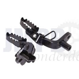 Voetstepset Voorzijde Compleet Zwart Honda MT50
