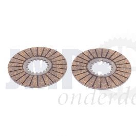 Koppelingsplaatset Sachs 2/3/4 Versnellingen 2-Delig