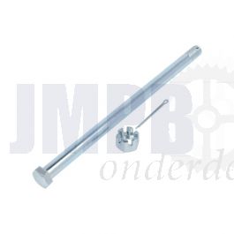 Voorwielas Yamaha DT50/80MX Compleet