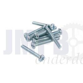 Bolcilinderschroef Verzinkt M4X30 Din 7985H