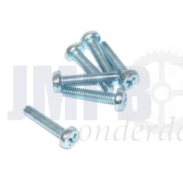 Bolcilinderschroef Verzinkt M4X20 Din 7985H