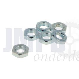 Zeskantmoer Laag M12X1.0 Verzinkt Din 439B