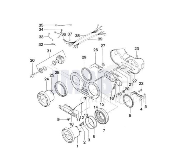 Cockpit / Teller Kreidler RS