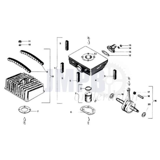 05. Zundapp 529 Cilinder Supertherm