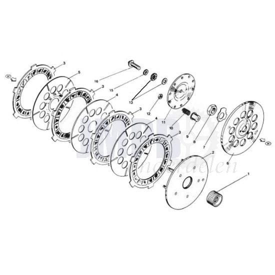11. Zundapp 529 Koppeling
