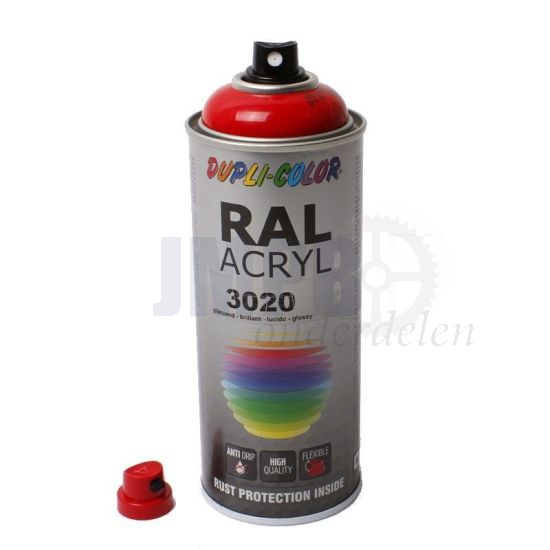 Dupli Color Spuitlak RAL 3020 Verkeersrood - 400ML