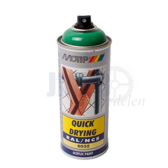 Motip Acryl Spuitlak RAL 6032 Signaal Groen - 400ML
