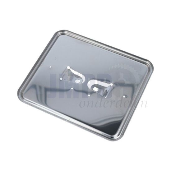 Kentekenplaathouder Liggend Chroom