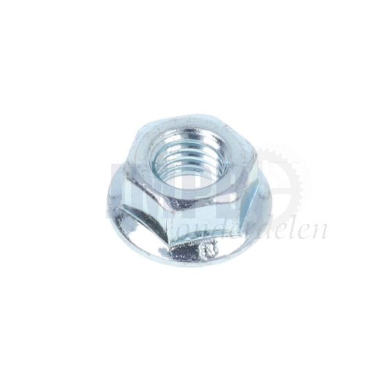 M10 Flensmoer Verzinkt Din 6923