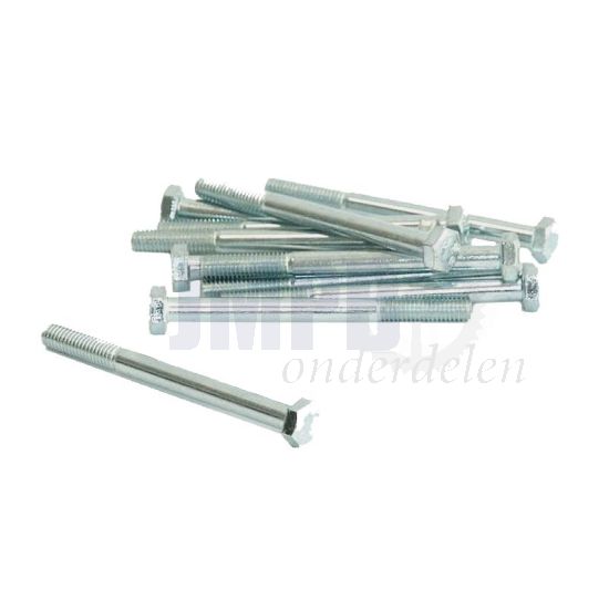 Bout Zeskant M6X75 Verzinkt Din 931