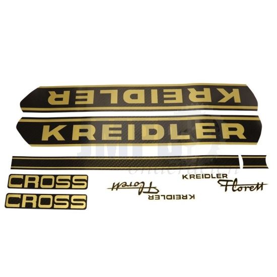 Stickerset Kreidler Cross Carbonlook