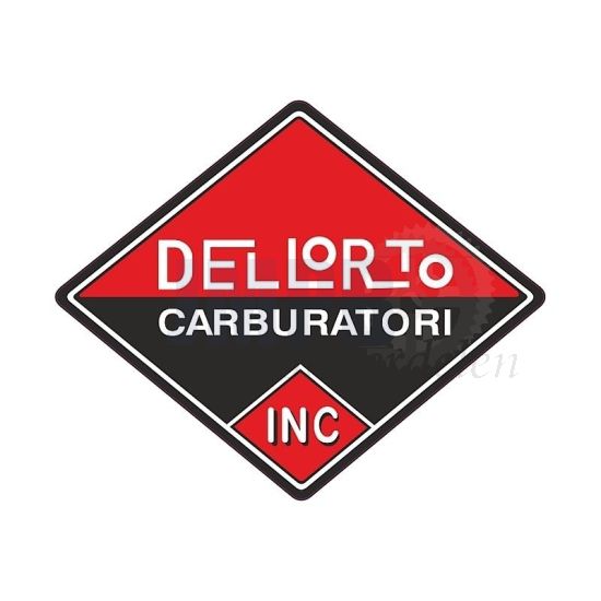 Sticker Dellorto Vintage 85X70MM