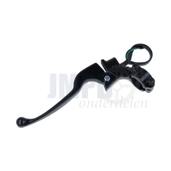 Rem / Koppelingshandle Links Zwart - 22MM