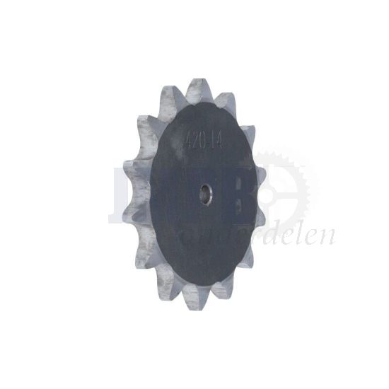 Voortandwiel Blind 1/4 - 14 Tands