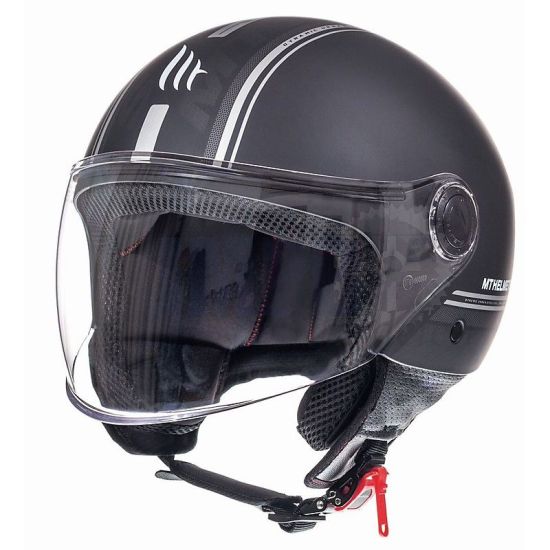 Helm Jet Street Entire MT Mat Zwart