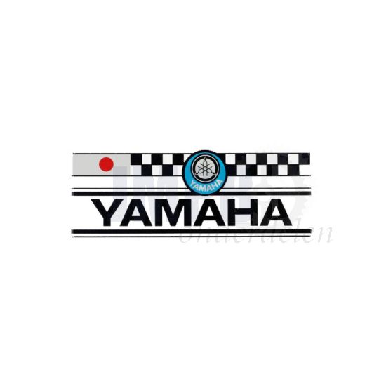 Sticker Yamaha Japanse / Finish vlag