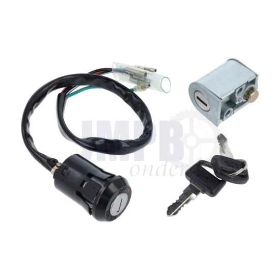 Contactslot + Stuurslot Nieuw Model Honda MT