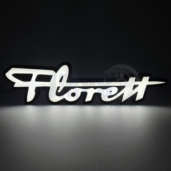 Lamp Kreidler Florett Logo LED Zwart/Wit