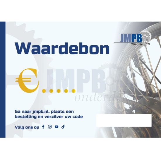 Cadeaubon JMPB Onderdelen