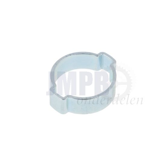 Twee-Oorklem Staal verzinkt 17-20MM