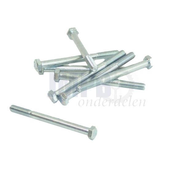 Bout Zeskant M8X95 Verzinkt Din 931