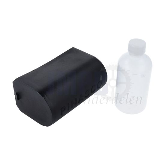 Bakje Achterdrager met Maatbeker Pinasco