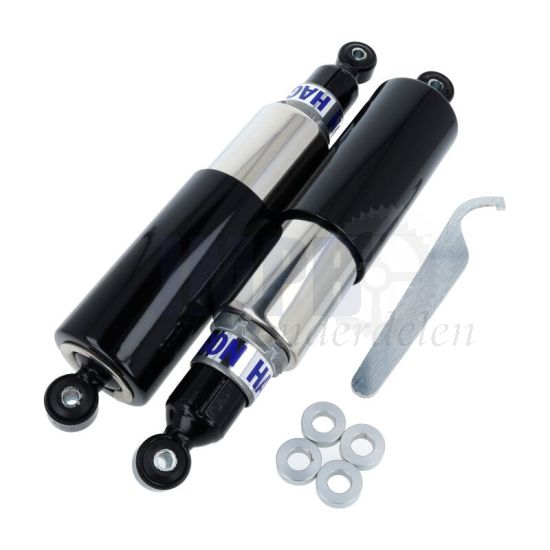 Schokbrekerset Zundapp Zwart Hagon 310MM