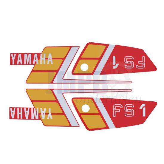 Stickerset Yamaha FS1 Kermis