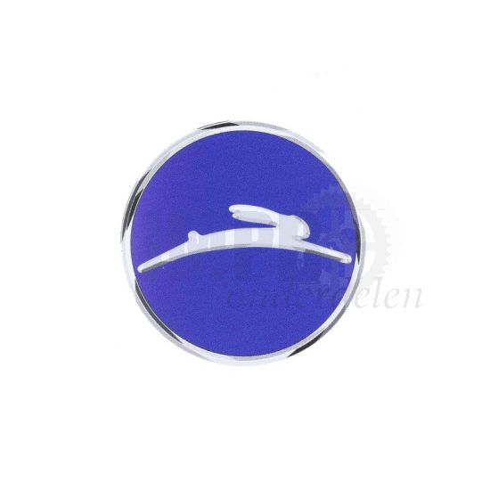 Sticker Tomos Logo met rand 55MM