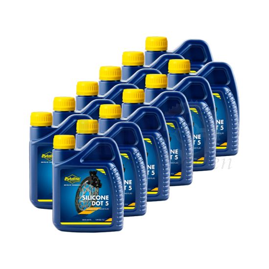 Putoline Dot 5 SIlicone Remvloeistof - 12 Stuks