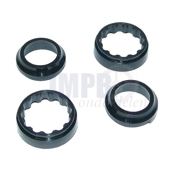 Koplampoorrubberset Kreidler 4-Delig