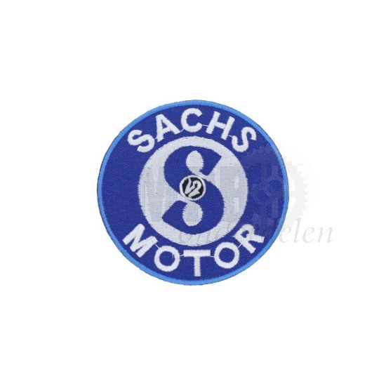 Strijkembleem Sachs Logo