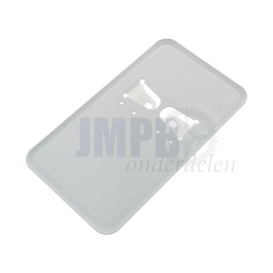 Kentekenplaathouder Staand WIT