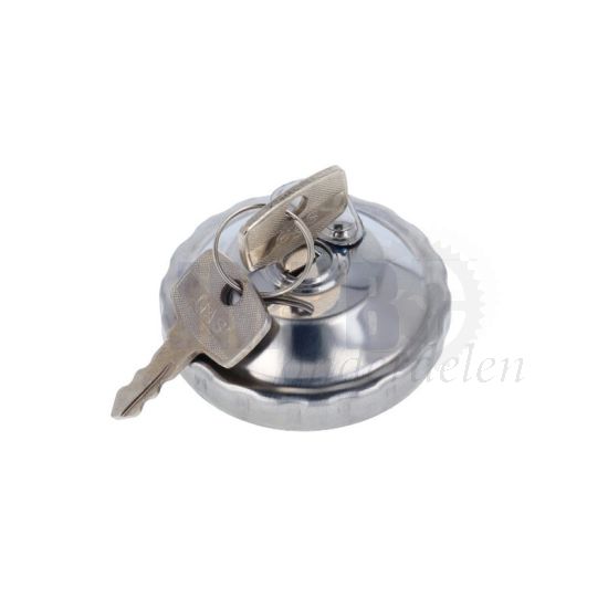 Tankdop Met Slot Tomos Bajonetsluiting Chroom