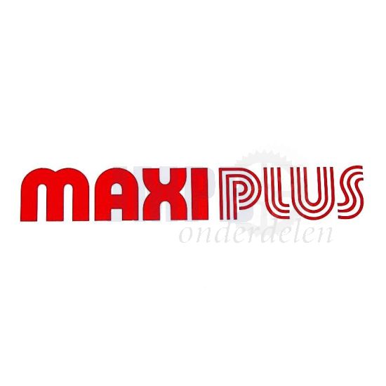 Tanksticker Puch Maxi Plus Rood Per Stuk