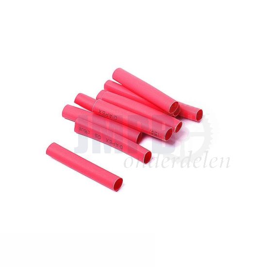 Krimpkous 5.0 X 40MM 10 Stuks Rood