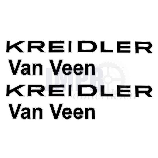 Stickerset Kreidler van Veen Kuip
