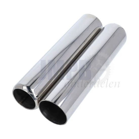 Voorvorkbusset Chroom RVS Verzwaard Zundapp