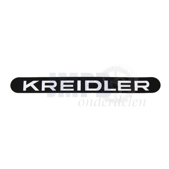 Sticker Kreidler onder koplamp 170X17MM
