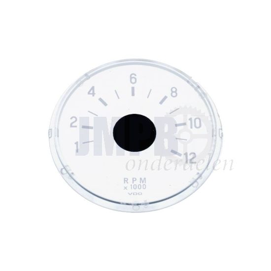 Lens voor VDO Toerenteller Kreidler/Zundapp