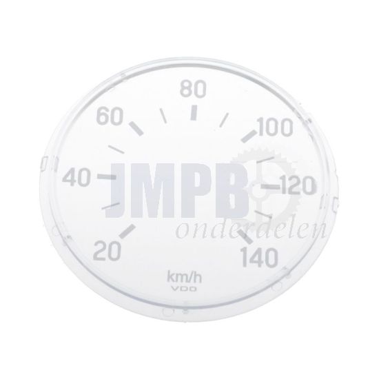 Lens voor VDO KM-Teller 140KM Kreidler/Zundapp